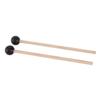 1 Pair Tongue Steel Drum Xylophone Mallets Tuning Fork Wooden Rod Mallet for Percussion Instrument