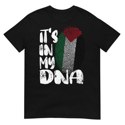 Bandiera della Palestina È nel mio DNA Impronta Digitale Palestinese Maglietta