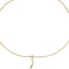 18K Gold-Plated Sterling Silver Banana Bracelet for Women - Simple, Versatile, Cute Design