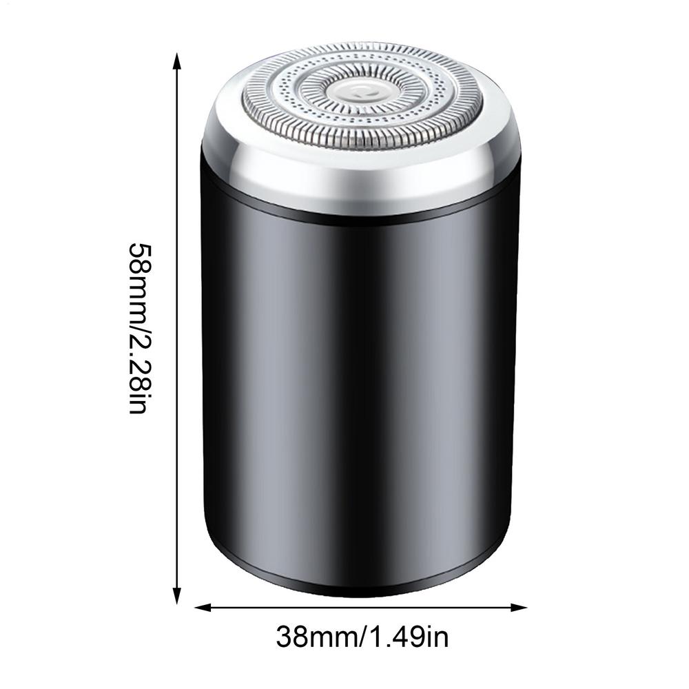 

Маленькая электрическая бритва Водонепроницаемая бритва для усов USB Перезаряжаемый триммер Бритва для влажного и сухого бритья для стрижки усов и волос на лице