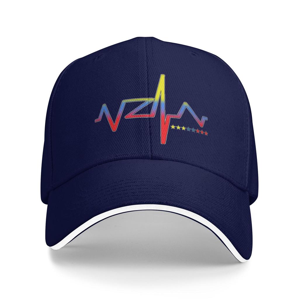 WoUnisex Unisex Venezuelans Venezuela Heartbeat Outdoor Hat Adjustable Cap New Baseball Cap Sunscreen Sunshade
