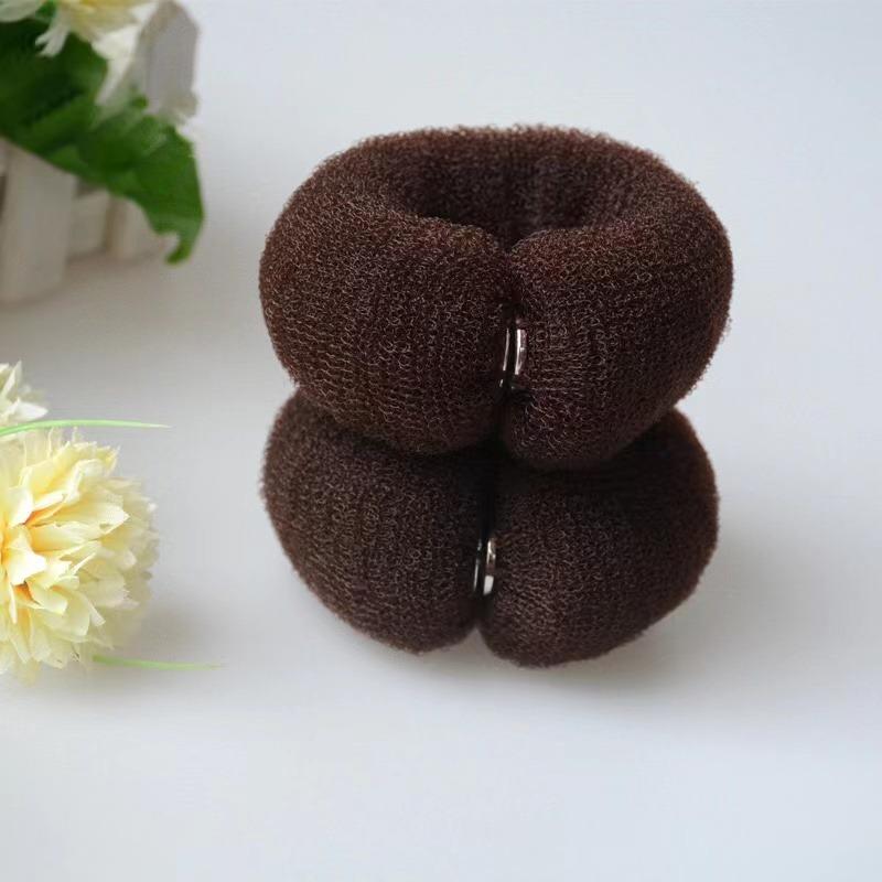 

Модный инструмент для создания пучков волос Donut Magic Foam Sponge Easy Big Ring Hair Styler Tools Elastic Polyester Hair Band one size