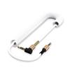 Plug Male To Male Elbow Spring Cable Gold-plated Plug Audio Wire Audio Cable Aux Cable Car Aux Cord