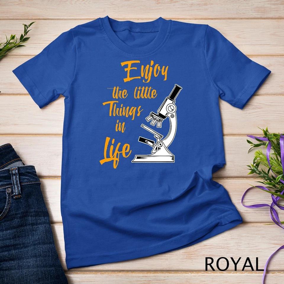 Biologist Microscope Laboratory - Funny Biology Pun Unisex T-shirt 9 3XL