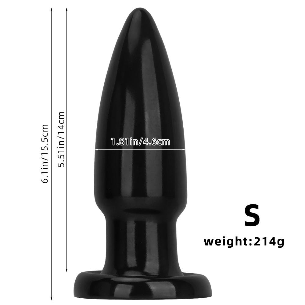 Sharp Pointed and Oversized Anal Plug Suction Cup Anal Sex Product Toy Anal Expansion  Oversized Dildo  Male and Female