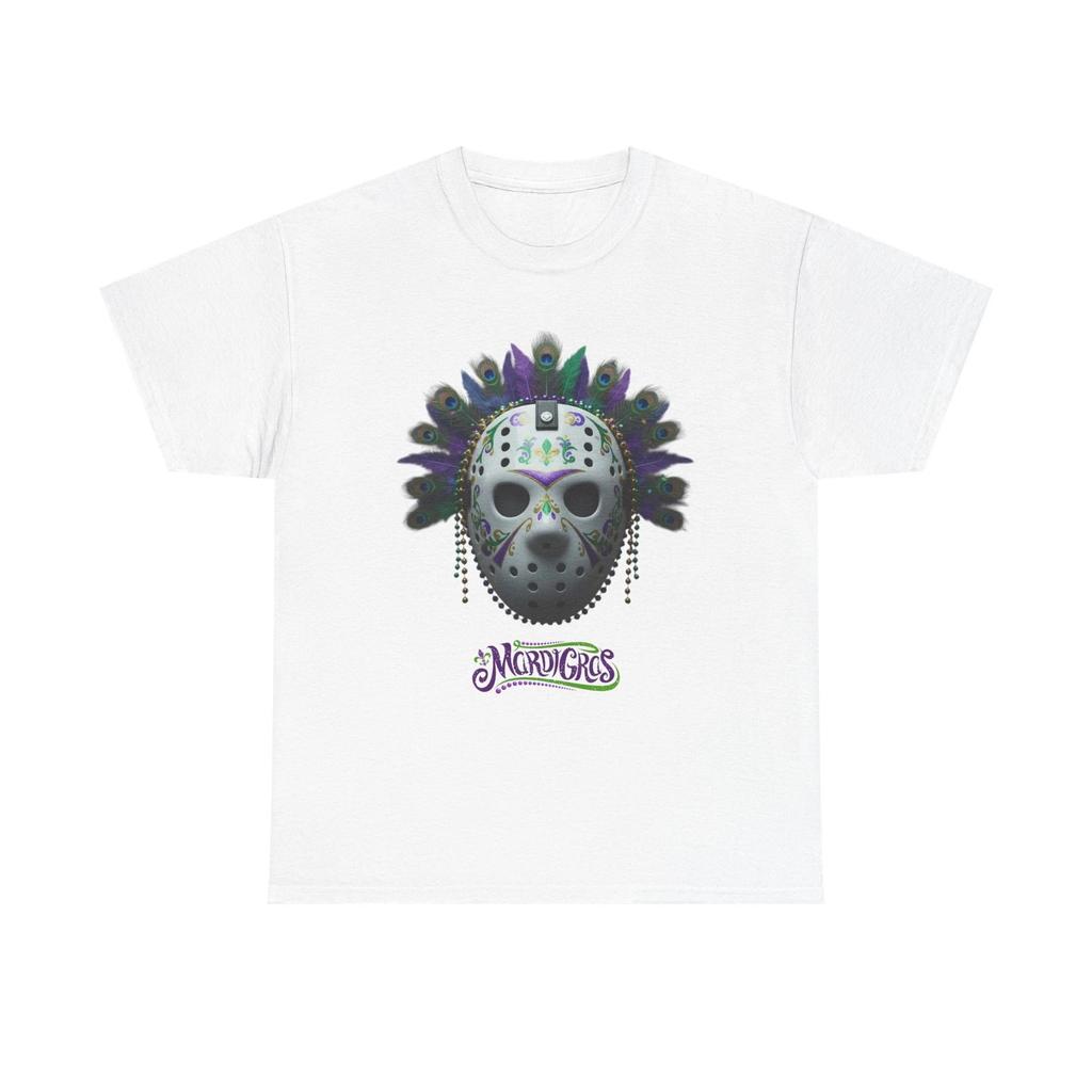 Mardi Gras Jason Mask Tee | Mardi Gras
