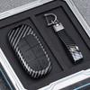 ABS Carbon Auto Schlüsselhülle für Dodge Ram Charger Journey Durango Jeep Grand Cherokee Chrysler Keyless Fernbedienung Schalenhalter