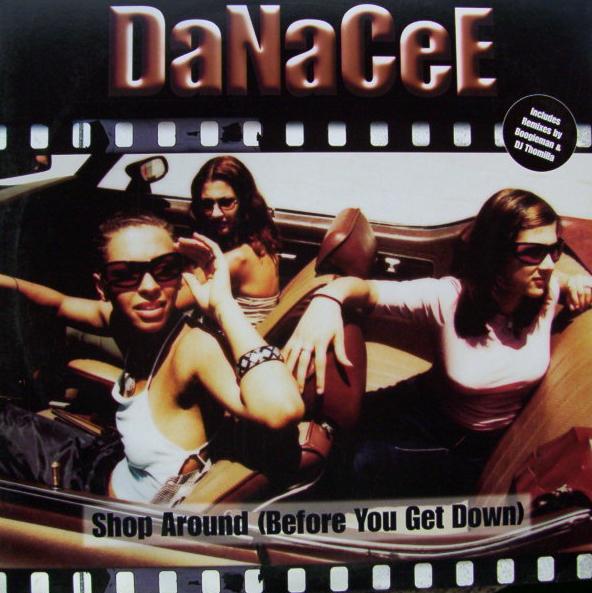12inch Record DANACEE Shop Around Before You Get Down 0044560ERE Benztown Record 1999 Germany Rap HipHopRB Used