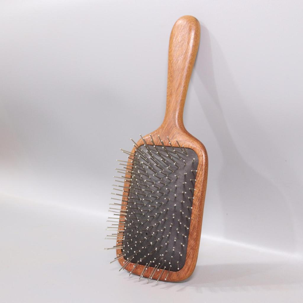 Sandalwood Air Cushion Comb Women's Home Shunfa Head Scalp Meridian Massage Comb Hair Therapy Unclogging Portable Airbag Comb