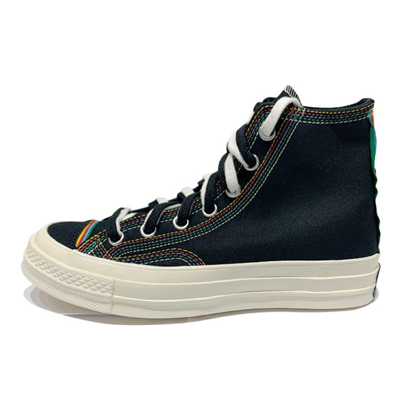 

Converse 1970s Chuck Taylor Colour Bar Casual Comfort High Top Espadrilles Unisex Black 36
