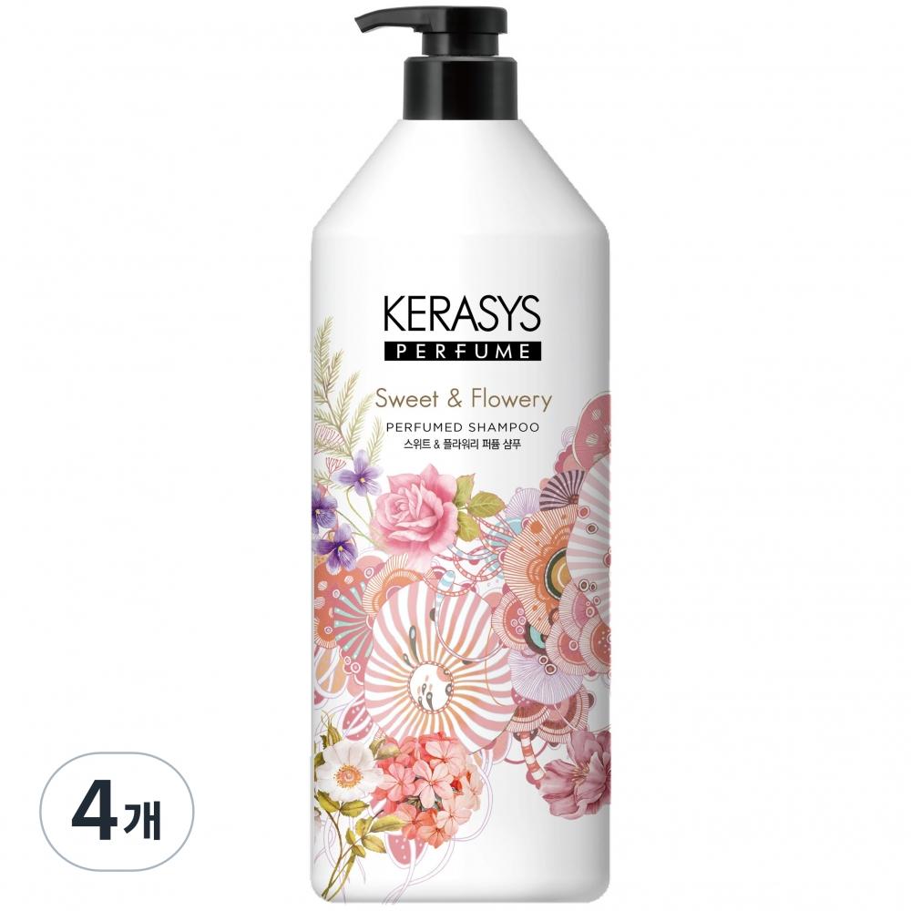 

Kerasys Парфюмированный шампунь Сладкий цветочный аромат 1л 4 шт 1л X 4 шт