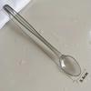 ZISIZ Plastic Grass Jelly Spoon