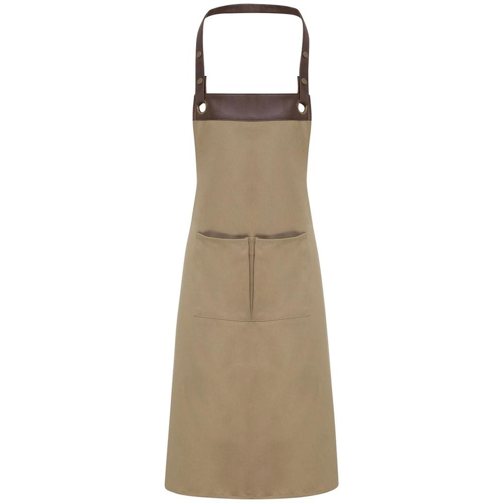 Premier Unisex Vuxen Espresso Haklappsförkläde