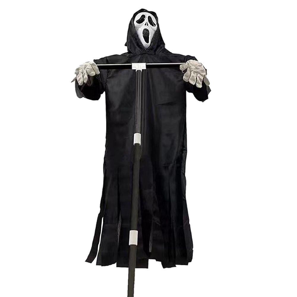 

Пугало Хэллоуин Привидение Лицо Призрака Страшный Крик Отпугиватель Птиц Декор Ужасы