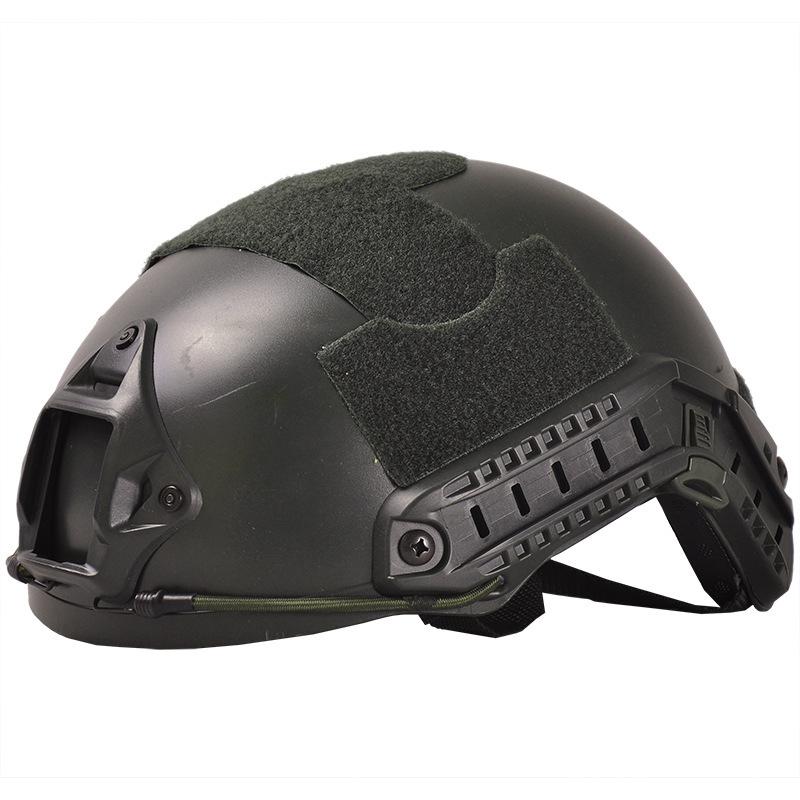 ABS Material Riding Simple Version Tactical Action Version Helmet, Monochrome Series Mountain Bike Ventilation Protection