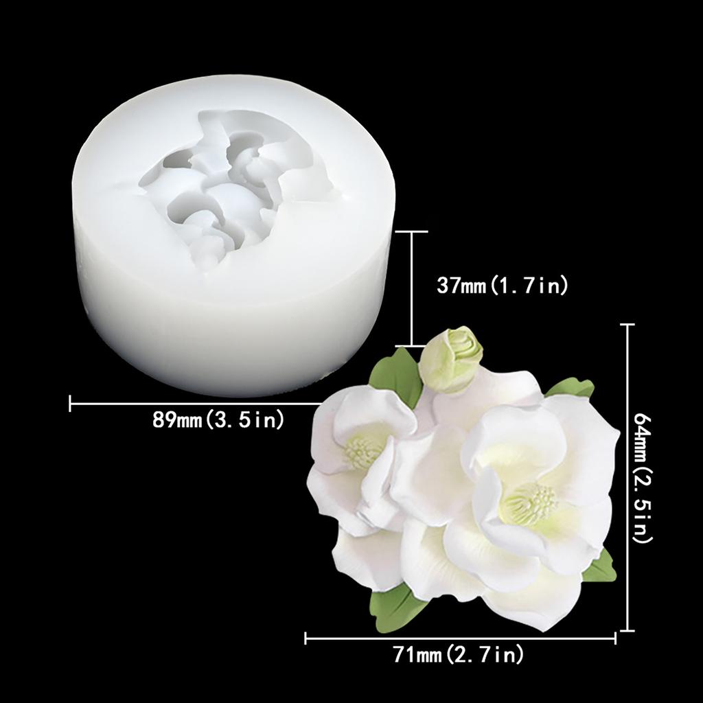 Flexible Silicone Dessert Mold Handmade Fondant Cake Decoration Tool Baking Mould for Chocolate Fudges and Cookie