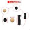 Foosball Table Handles Replacement Black Easy To Install Mini Football Game Accessories