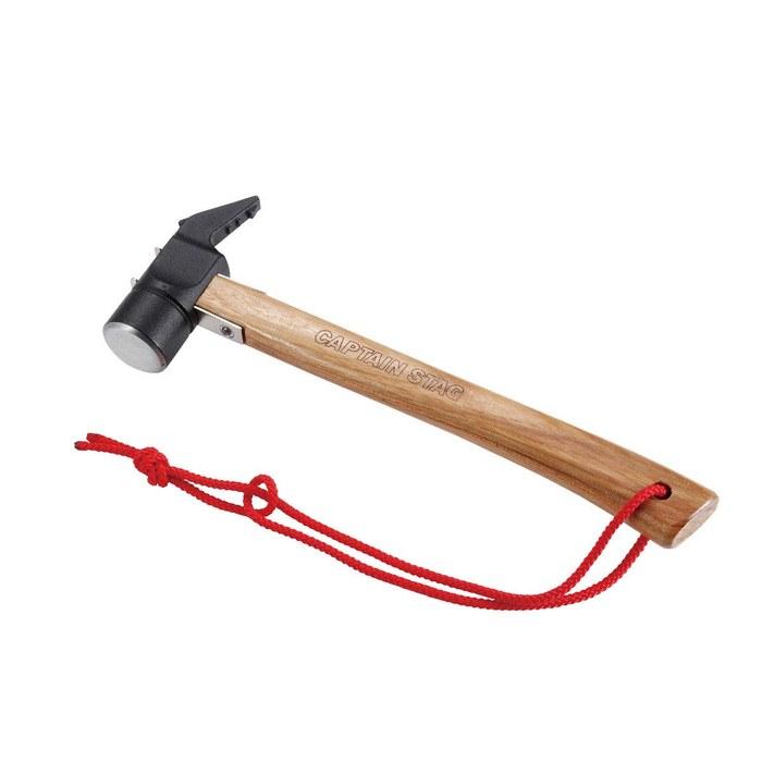 CAPTAIN STAG Solid Peg Pulling Hammer UA-4517 Natural (approx.) 37x114x300mm