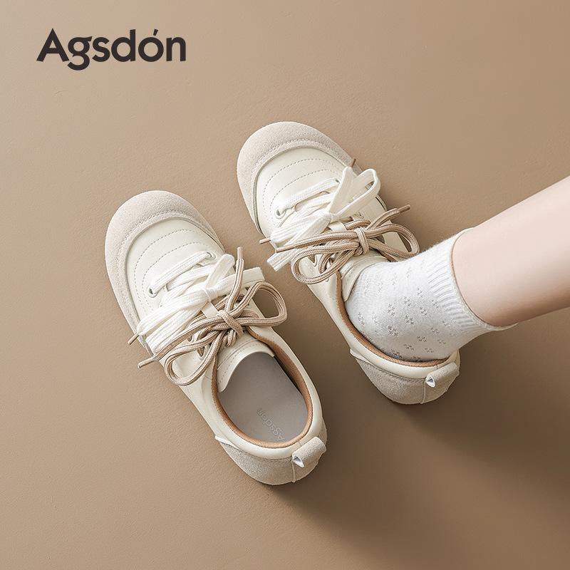 Augustine Ballet Training Shoes Women's 2025 New Summer Academy Style Flat-bottomed Casual Board Shoes Sports White Shoes