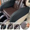 1 Set Electric Massage Chair Armrest Cover Elbow Rest Cover Elastic Full-inclusive / Half-inclusive Massage Chair Armrest Cover