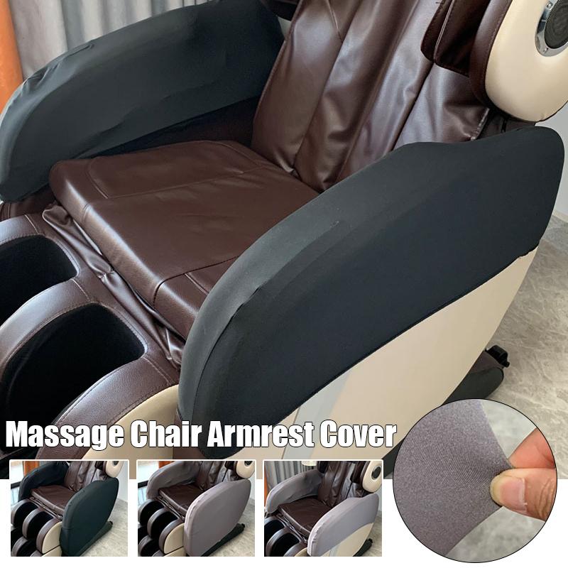 1 Set Electric Massage Chair Armrest Cover Elbow Rest Cover Elastic Full-inclusive / Half-inclusive Massage Chair Armrest Cover