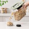 Airtight Pet Food Storage Container with Measuring Cup and Handle-