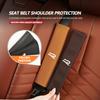 Car Suede Safety Belt Shoulder Protector Smart Cover Parts For Volkswagen VW Beetle CC B5 B6 B7 EOS GTI MK2 MK4 MK5 MK6 Phaeton Zo8