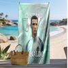 Cristiano Ronaldo Print Beach Towel Quick Dry Super Absorbent Soft Bath Towel for Swimming Beach Travel Fan Souvenir Gift