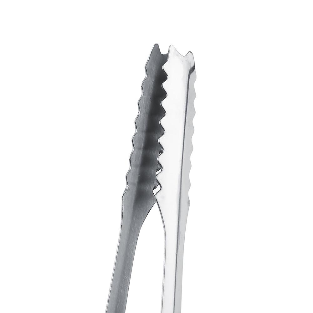 5pcs Mini Ice Tongs Stainless Steel Kitchen Tongs Professional Bar Tongs Wedding
