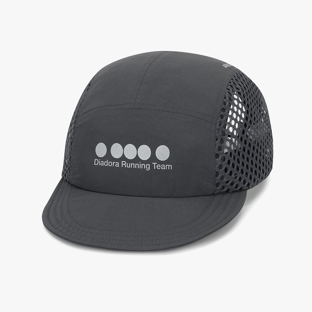 diadora Running Ball Cap Charcoal Grey