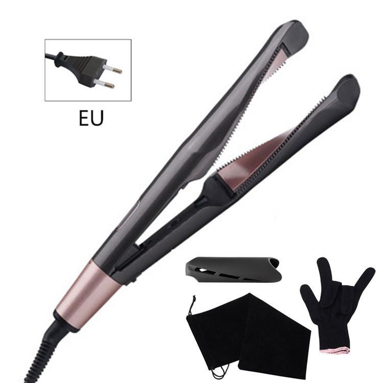 In 2 1 Electric Professional Heat Hair Straightener Curler Curl Tool Styling