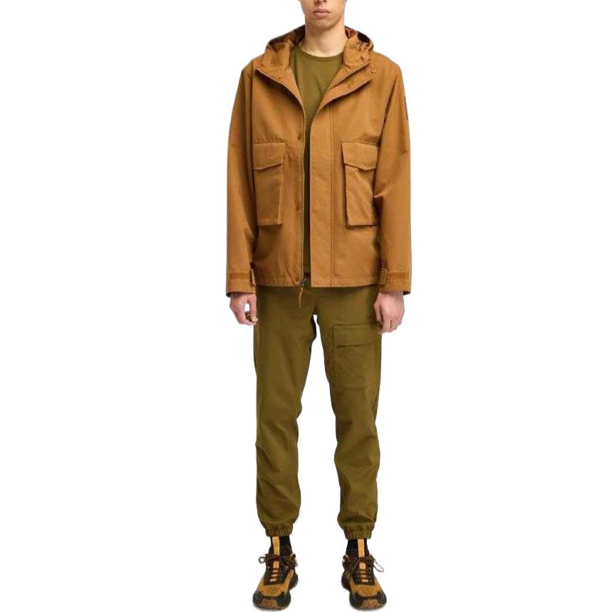 Timberland Hooded Zipper Waterproof Windproof Solid Jacket Men jackets TB0A2PD8EH21