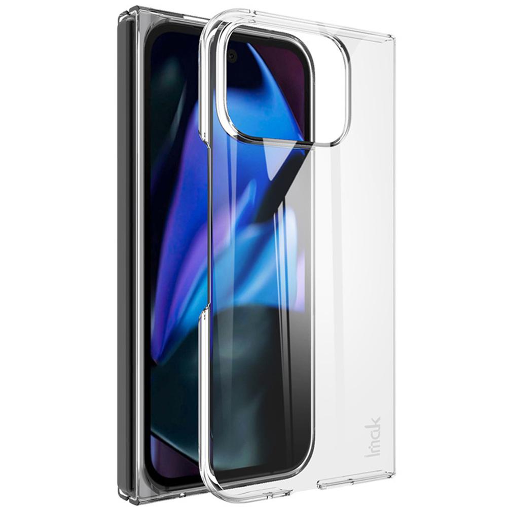 

IMAK Crystal Case II Pro for Google Pixel 9 Pro Fold 5G Case Clear PC Phone Cover (Upper Cover+Lower Cover) A