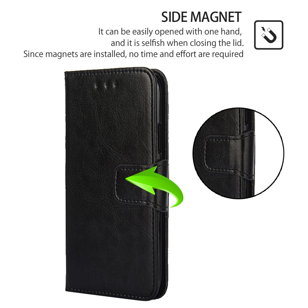 For Honor X7a 5G Shockproof Leather Wallet Phone Case Folding Stand Cover