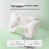 Set of 2 Anti-Traction Latex Neck Support Pillows for Adult Sleep, Universal for Dormitory Use