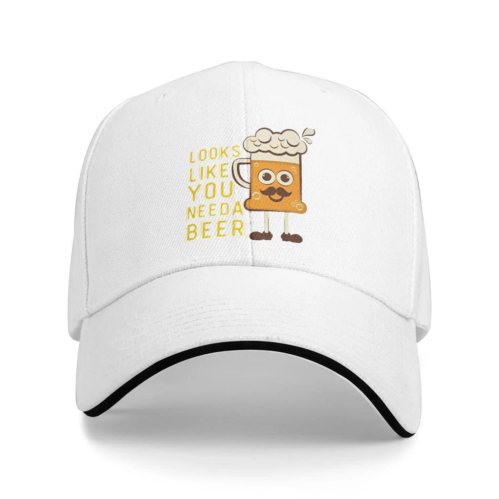 International Beer Day Baseball Cap Women Men Design Trucker Hat Spring Y2k Retro Hunting Camping Wholesale Baseball Caps