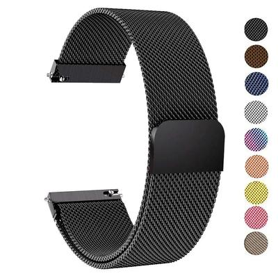 20mm 22mm Megnetic Loop Strap For Samsung Galaxy Watch 3 4 5 40 44mm Band Active 1/2 42/46mm Gear S3 for Bip GTR For Huawei Gt 2