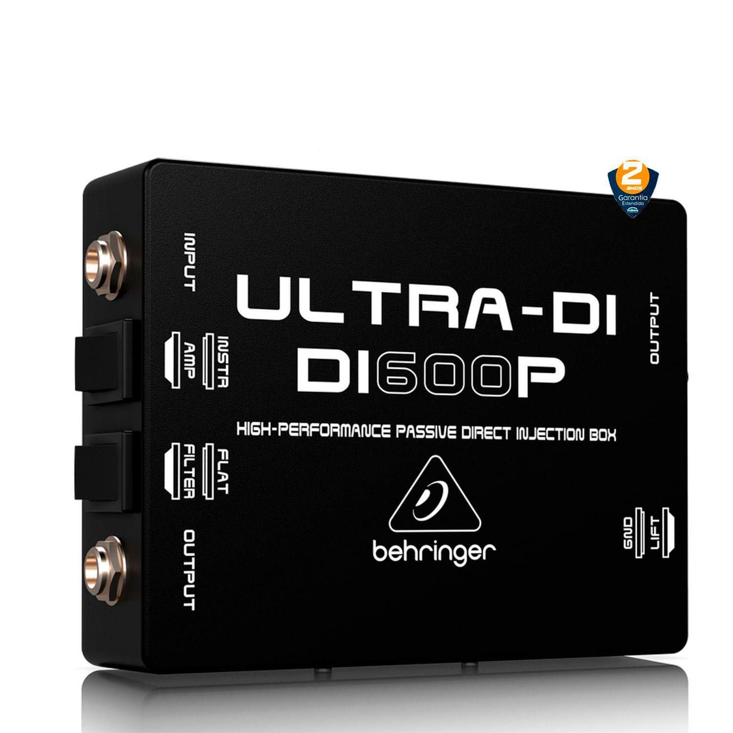 

Behringer DI600P Direct Box, Passive Type, with OT2 Transformer, Supports 3000W Amplifier