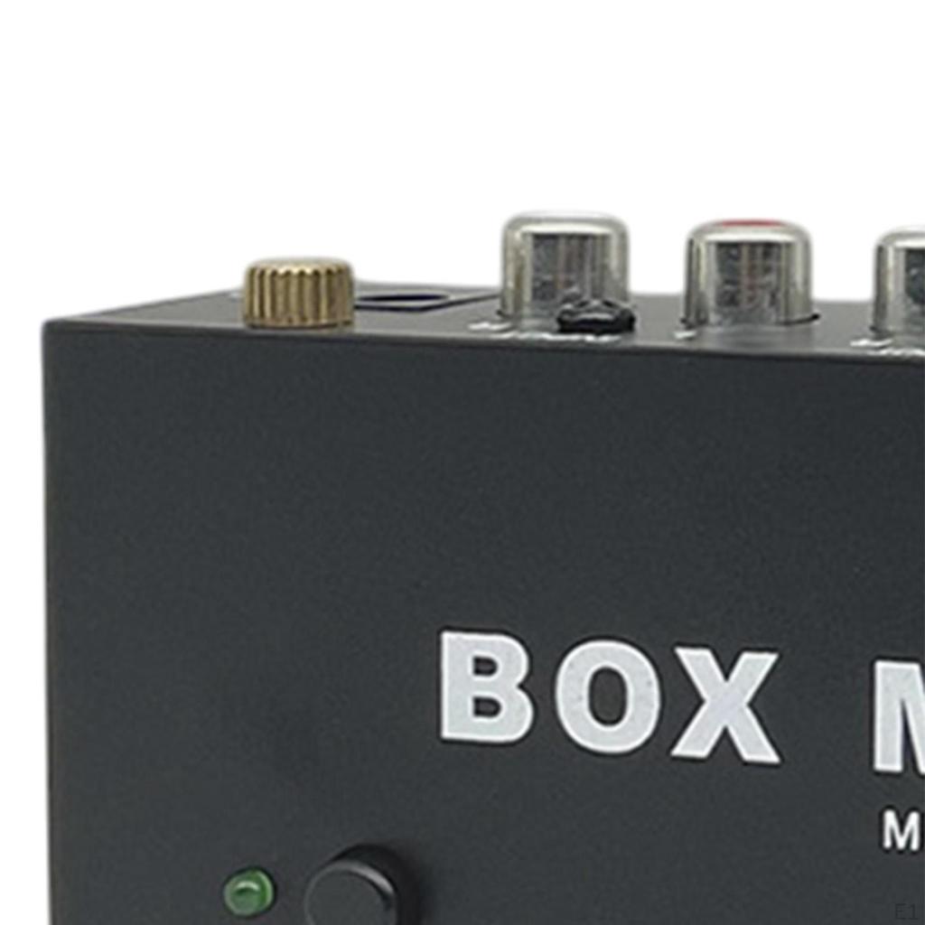 Box M1 Phono-Vorverstärker Plattenspieler-Vorverstärker für Plattenspieler DJ-Mischer Stereoanlagen