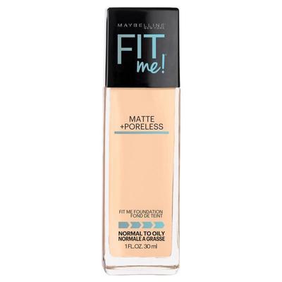 Fit Me Matte & Poreless Mattifying Liquid Foundation Warm Nude 128