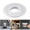 Transparent Resin Paper Filter Support Slip Resistant Coffee Brewing Accessory Efficient Coffee  Dripper Holder