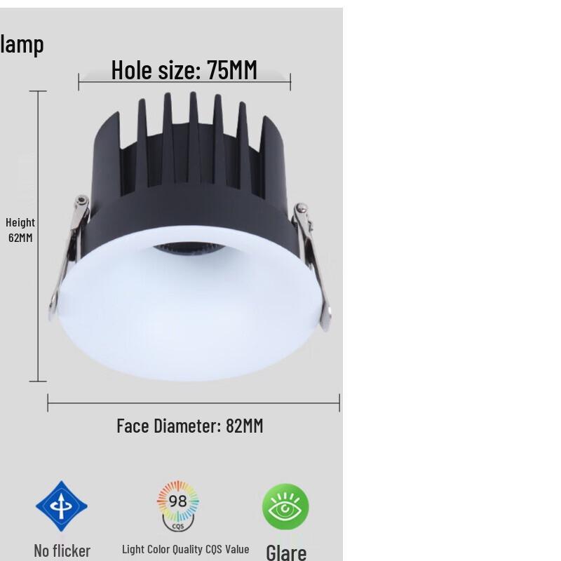 

Frameless Tunable White LED Downlight