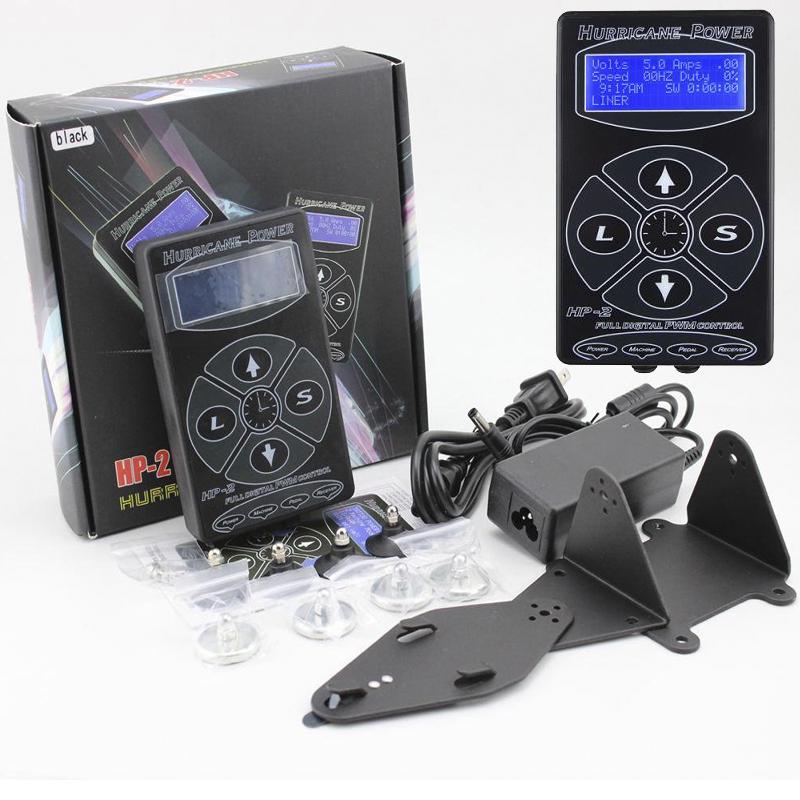 HP-2 Tattoo-Netzteil, digitales LCD-Display, professionelles Pro-Zubehör zum Tätowieren