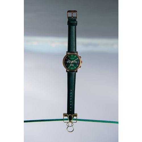 LLARSEN NOR LL149ZFGN Men's Green Watch