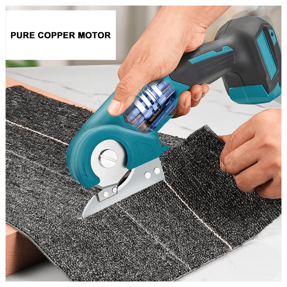 PATUOPRO Foarfece Electrice Fără Fir 6mm Cuțit Rotund Foarfece Covor Material Plastic Piele Tăiere Scule Electrice Pentru Baterie Makita 18V