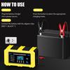 12V 6A Smart Charger for Lead-Acid Motorcycle & Car Batteries