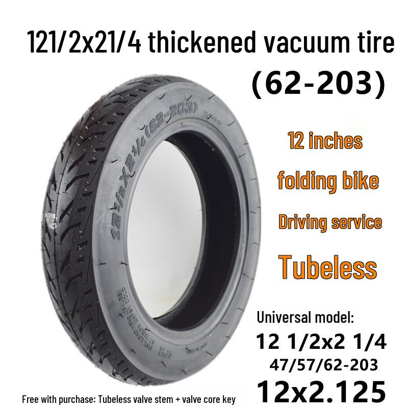 12-14 Inch Elektrisch Voertuig & Fiets Vacuümband, Maten: 14x2.125/2.50, 3.50/3.00-10