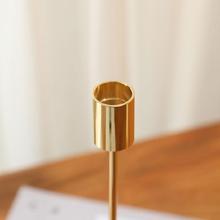 Iron Candle Holders Set 3Pieces French Type Elegant Candle Stands for Creative Inviting Space Decoration Elegant