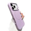 Applicable to iPhone11promax liquid silicone fine ring magnetic mobile phone case Apple 11 solid color all-inclusive protective case