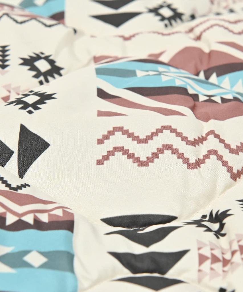 Kiu Quilted Machine 76 X 105 Chair Native American Ethnic for Men and Women Throw, Water-Repellent, Washable, 3-Way, Cm, Winter/Outdoor Use, Blanket,